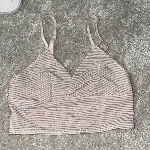 la senza glitter bralette size small